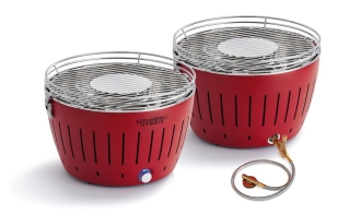 Изображение №2 | Гриль Lotus Grill Classic Hybrid, красный