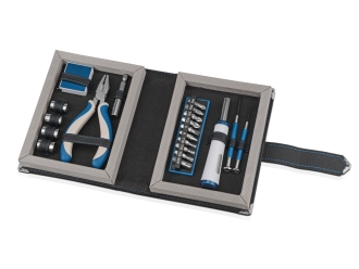 Изображение №1 | Набор инструментов «Мастеровой» (синий/белый, черный)