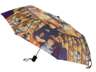 Изображение №2 | Набор «Ренуар. Терраса»: платок, складной зонт (синий/желтый)