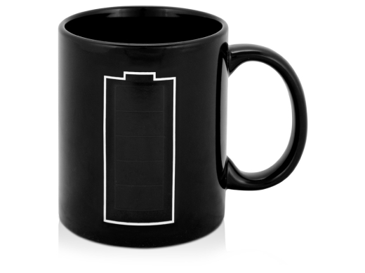 Изображение №2 | Кружка «Зарядка» (черный)