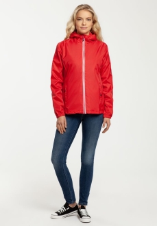 Изображение №10 | Ветровка женская Fastplant красная, размер XXL
