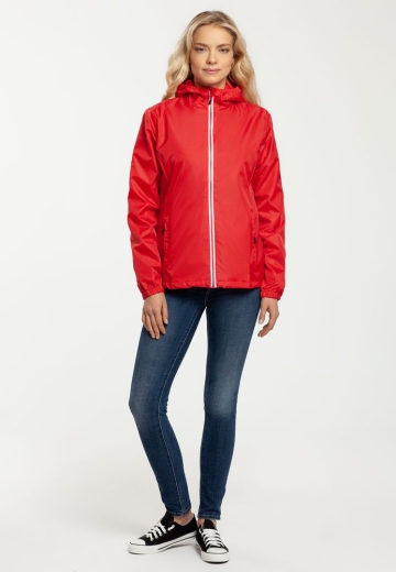 Изображение №10 | Ветровка женская Fastplant красная, размер XXL