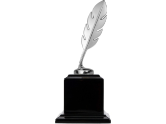 Изображение №2 | Награда «Перо» (серебристый/черный)