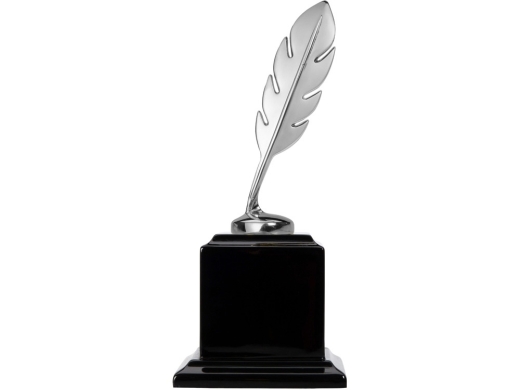 Изображение №2 | Награда «Перо» (серебристый/черный)