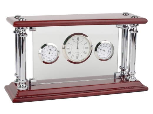 Изображение №1 | Погодная станция «Бейтаун» (коричневый/серебристый)