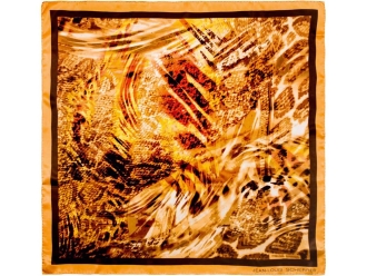 Изображение №1 | Платок «Safari» (оранжевый)