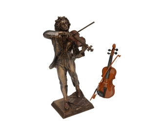 Изображение №1 | Подарочный набор «Великий Паганини» (бронза с чернением/коричневый)