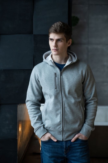 Изображение №6 | Толстовка мужская Parkwick красный меланж, размер M