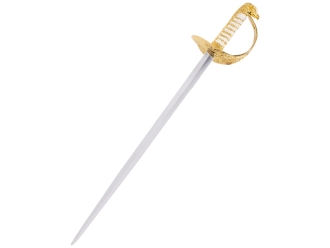 Изображение №3 | Нож для вскрывания конвертов в виде рапиры (серебристый, золотистый)