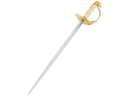 Изображение №3 | Нож для вскрывания конвертов в виде рапиры (серебристый, золотистый)