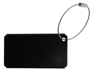 Изображение №4 | Бирка для багажа «Discovery» (черный)