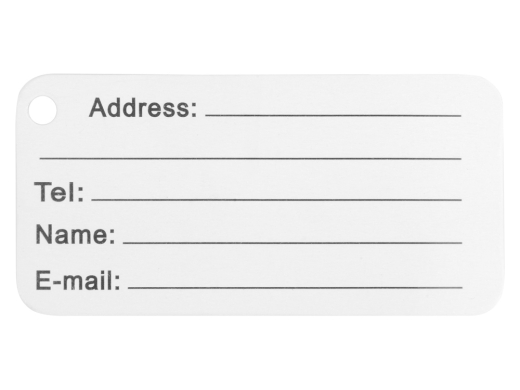 Изображение №5 | Бирка для багажа «Discovery» (черный)