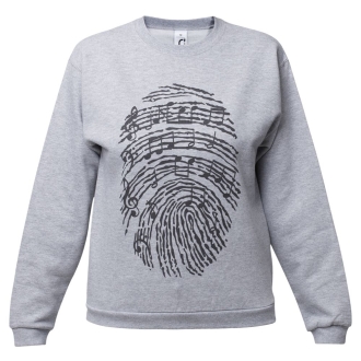 Изображение №3 | Толстовка «Код вселенной», серый меланж, размер S