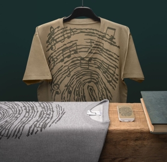 Изображение №7 | Толстовка «Код вселенной», серый меланж, размер S