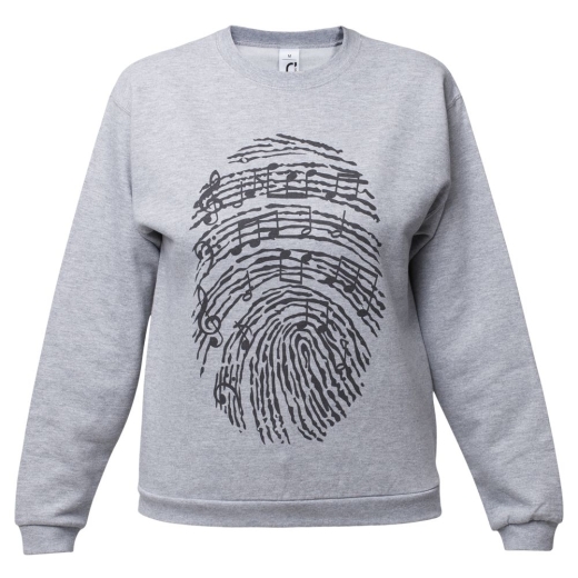 Изображение №3 | Толстовка «Код вселенной», серый меланж, размер S