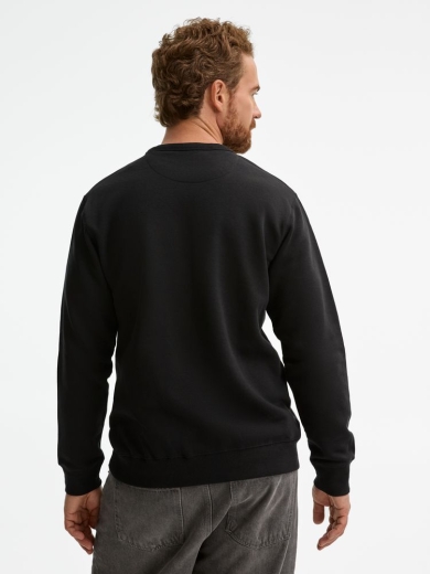 Изображение №10 | Толстовка унисекс Sully черная, размер XS