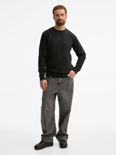 Изображение №11 | Толстовка унисекс Sully черная, размер XS