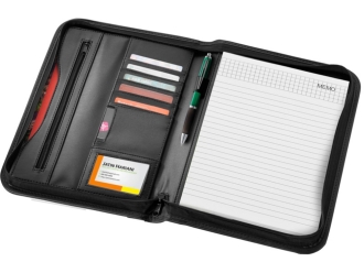 Изображение №2 | Папка А4 «Ebony» на молнии (черный)