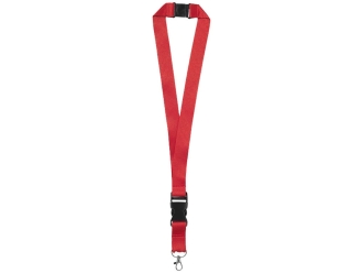 Изображение №2 | Шнурок «Yogi» со съемным креплением (красный/черный/серебристый)