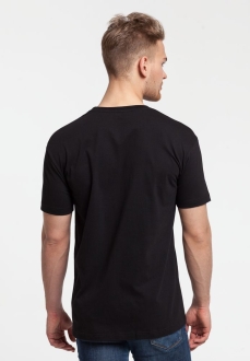 Изображение №5 | Футболка мужская «Ван-Пакман», черная, размер S