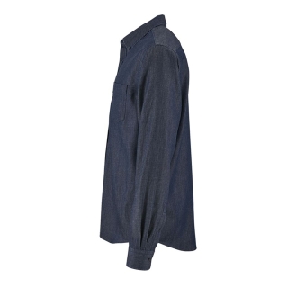 Изображение №4 | Рубашка мужская Barry Men синяя (деним), размер S