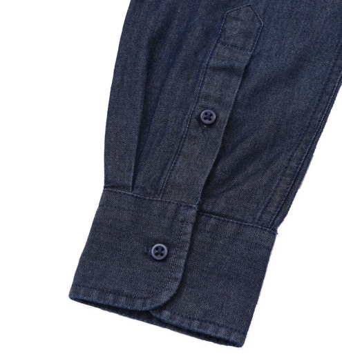 Изображение №5 | Рубашка женская Barry Women синяя (деним), размер XS