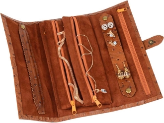 Изображение №2 | Футляр для драгоценностей «Жемчуг» (коричневый)
