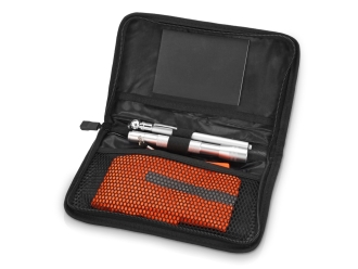 Изображение №1 | Набор автомобилиста «Favorite» (черный/оранжевый/серебристый)