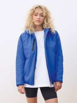 Изображение №4 | Куртка софтшелл с капюшоном женская Falcon Women, ярко-синяя (royal), размер S