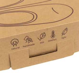 Изображение №11 | Домашние валенки Wild, синие (василек), размер 35