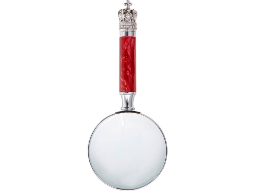 Изображение №5 | Набор «Принц Уэльский»: ручка, лупа, нож для бумаг (красный перламутр)