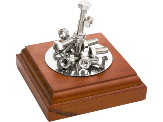 Изображение №1 | Композиция «Эстетика металла» (серебристый/коричневый)