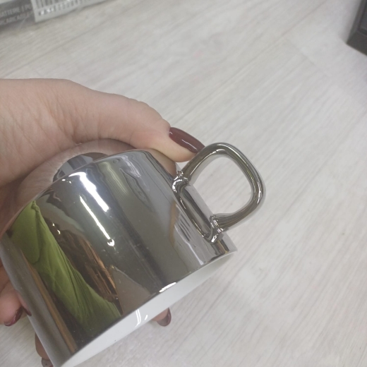 Изображение №2 | Чайная пара «Solenne» (серебристый)