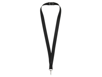 Изображение №1 | Ремешок на шею с карабином «Бибионе» (черный)