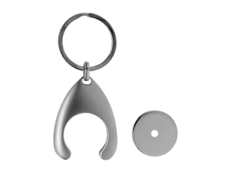 Изображение №3 | Брелок-монетница «Haig» (серебристый)