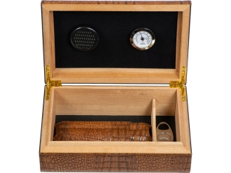 Изображение №2 | Хьюмидор с аксессуарами (коричневый)