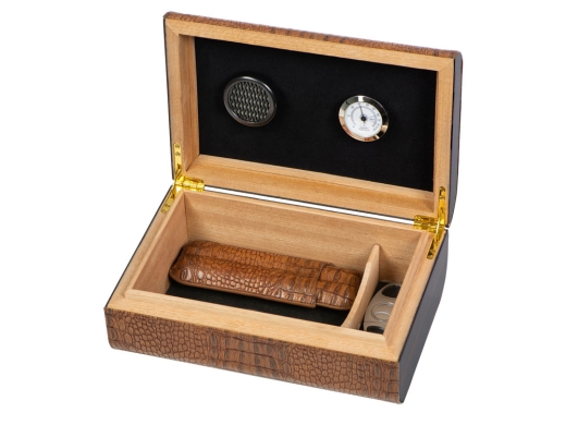 Изображение №1 | Хьюмидор с аксессуарами (коричневый)