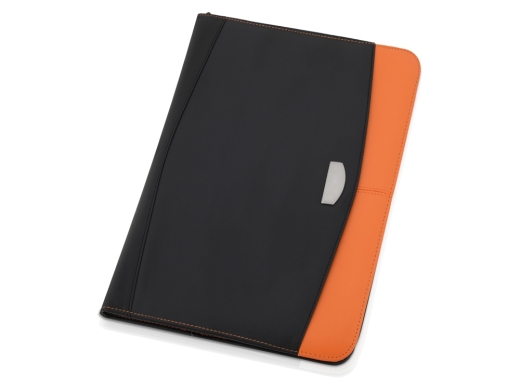 Изображение №1 | Папка для документов «Gabin» (черный/оранжевый/серебристый)