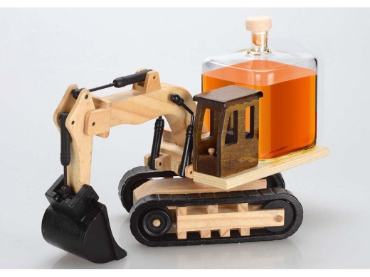 Изображение №1 | Графин «Экскаватор» (натуральный/коричневый/прозрачный)