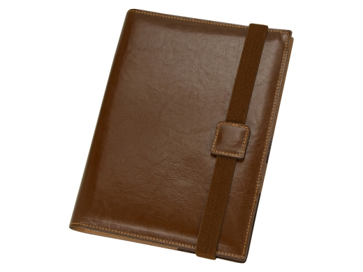 Изображение №1 | Папка-портфолио с блокнотом А5 (коричневый)