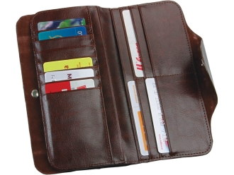 Изображение №2 | Набор «Адмирал»: трэвел-портмоне, подзорная труба, компас (коричневый, золотистый)