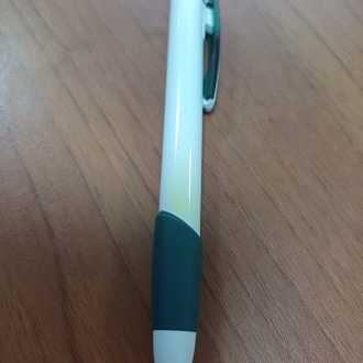 Изображение №4 | Ручка пластиковая шариковая «Соната» (белый/зеленый)