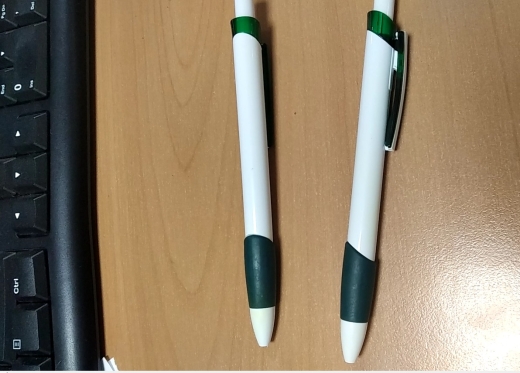 Изображение №3 | Ручка пластиковая шариковая «Соната» (белый/зеленый)