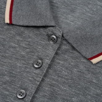 Изображение №3 | Рубашка поло женская Paname Women черный меланж, размер S