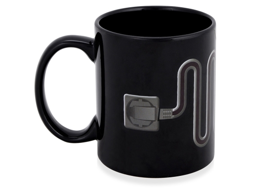 Изображение №4 | Кружка «Лампочка» (черный/серый)