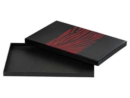 Изображение №1 | Коробка для мужских шарфов (черный/красный)