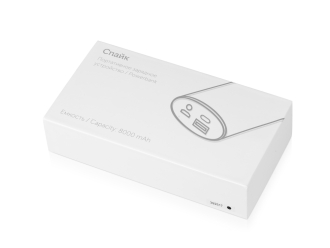 Изображение №9 | Внешний аккумулятор «Спайк», 8000 mAh (черный/белый)