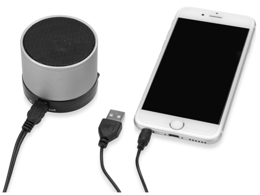 Изображение №3 | Беспроводная колонка «Ring» с функцией Bluetooth® (серый/черный)