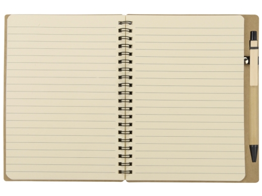 Изображение №5 | Блокнот «Дейзи» с ручкой (крафт/черный)