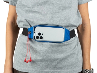 Изображение №5 | Сумка на пояс «Спринт» (синий/черный/прозрачный)